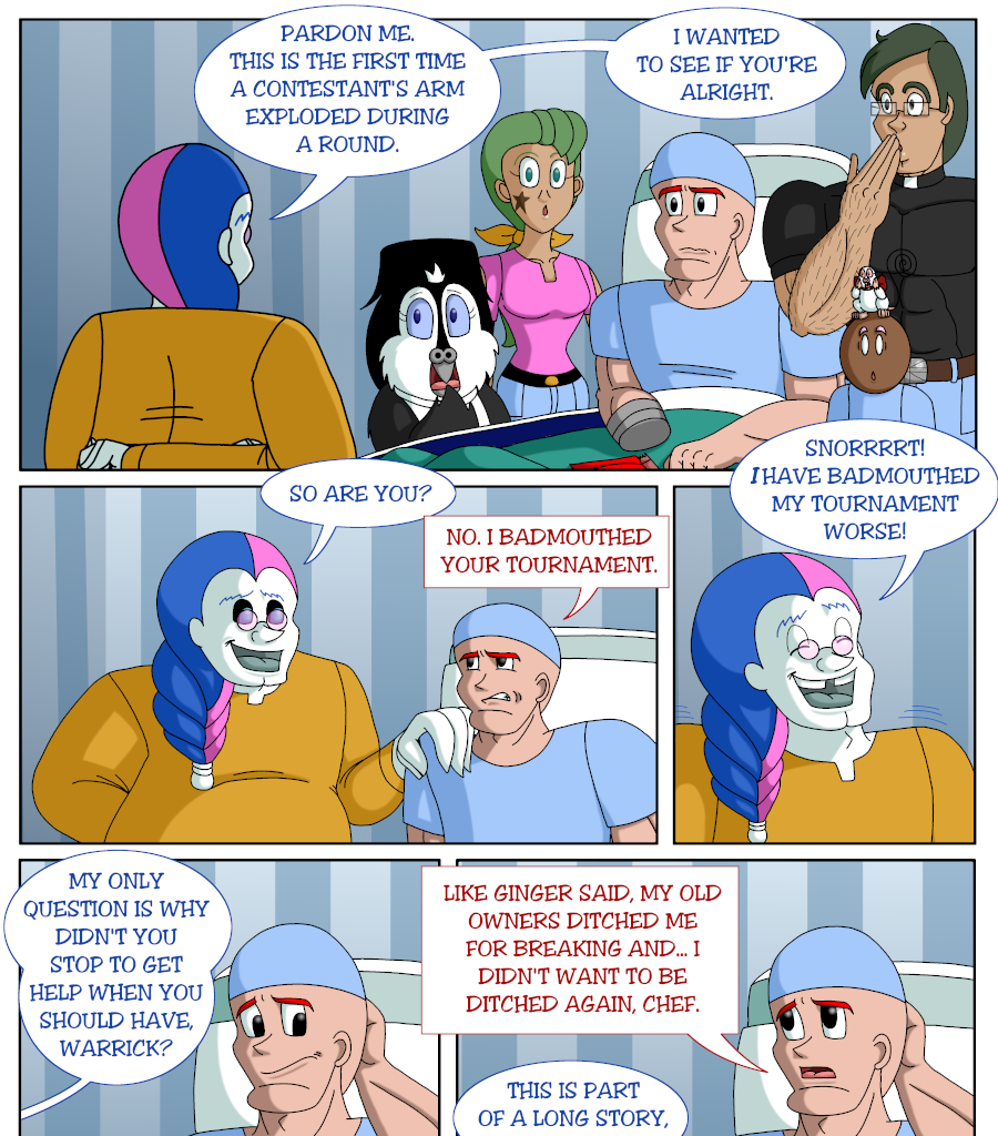 Cupcake War Machine - Episode 8, Page 16: Chapter 7: Warrick's Choice
