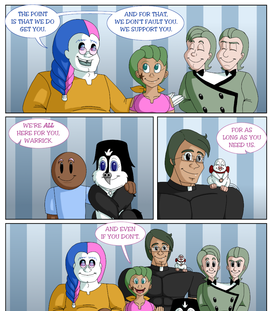 Cupcake War Machine - Episode 8, Page 19: Chapter 7: Warrick's Choice