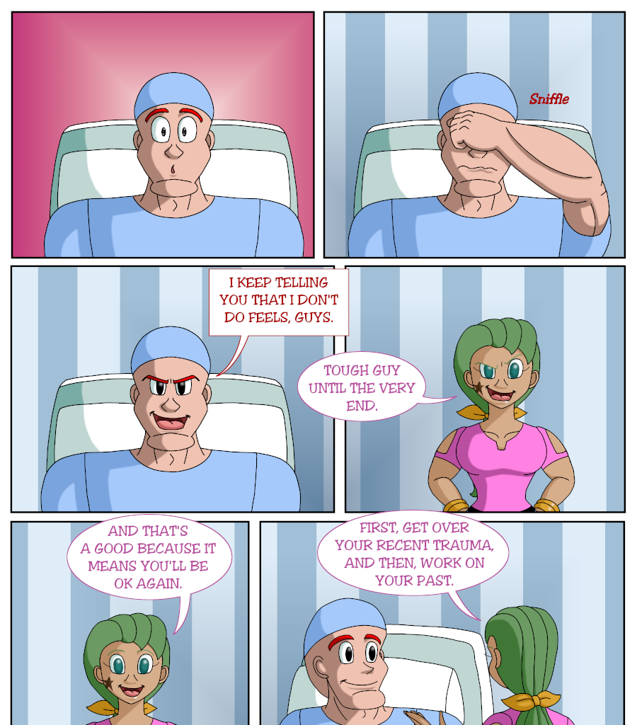 Cupcake War Machine - Episode 8, Page 20: Chapter 7: Warrick's Choice