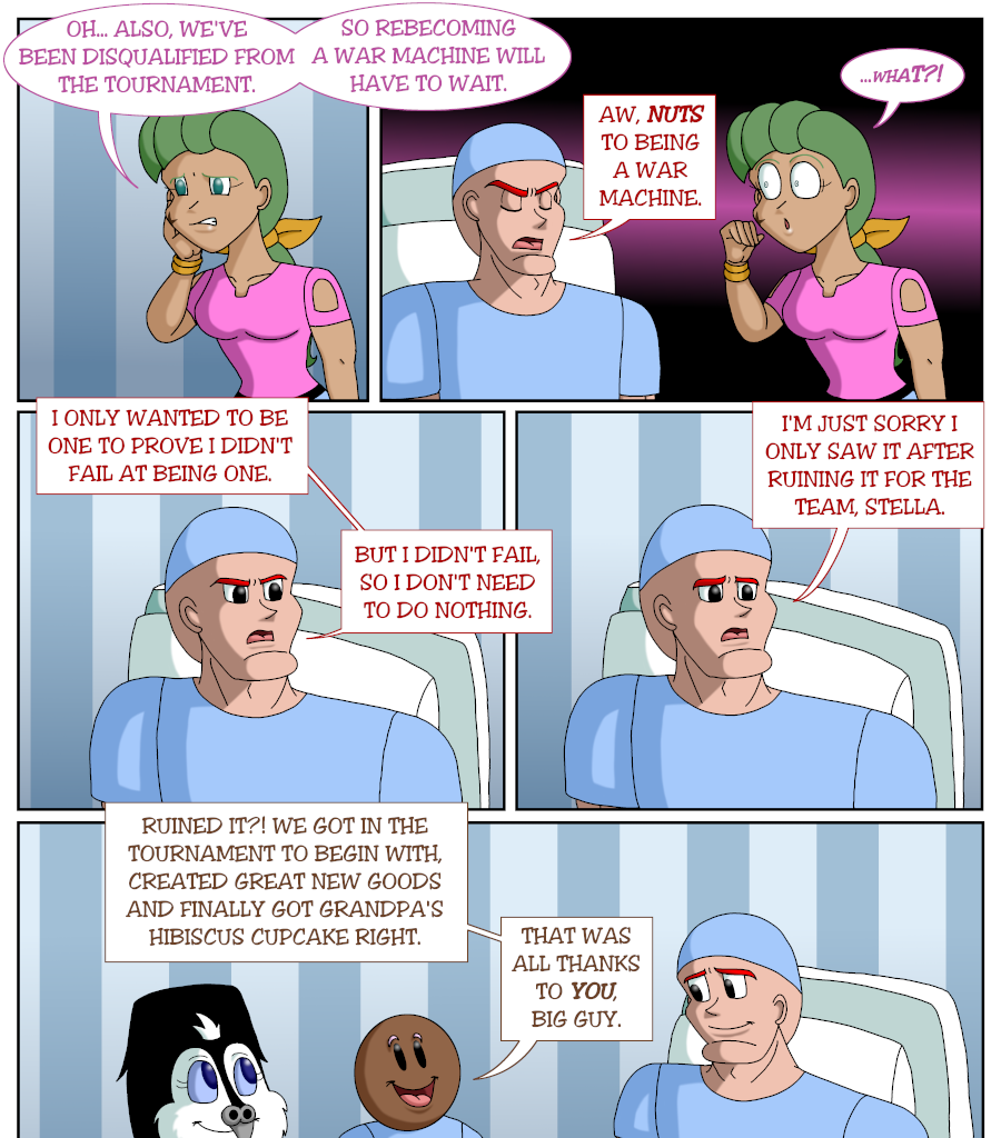 Cupcake War Machine - Episode 8, Page 21: Chapter 7: Warrick's Choice