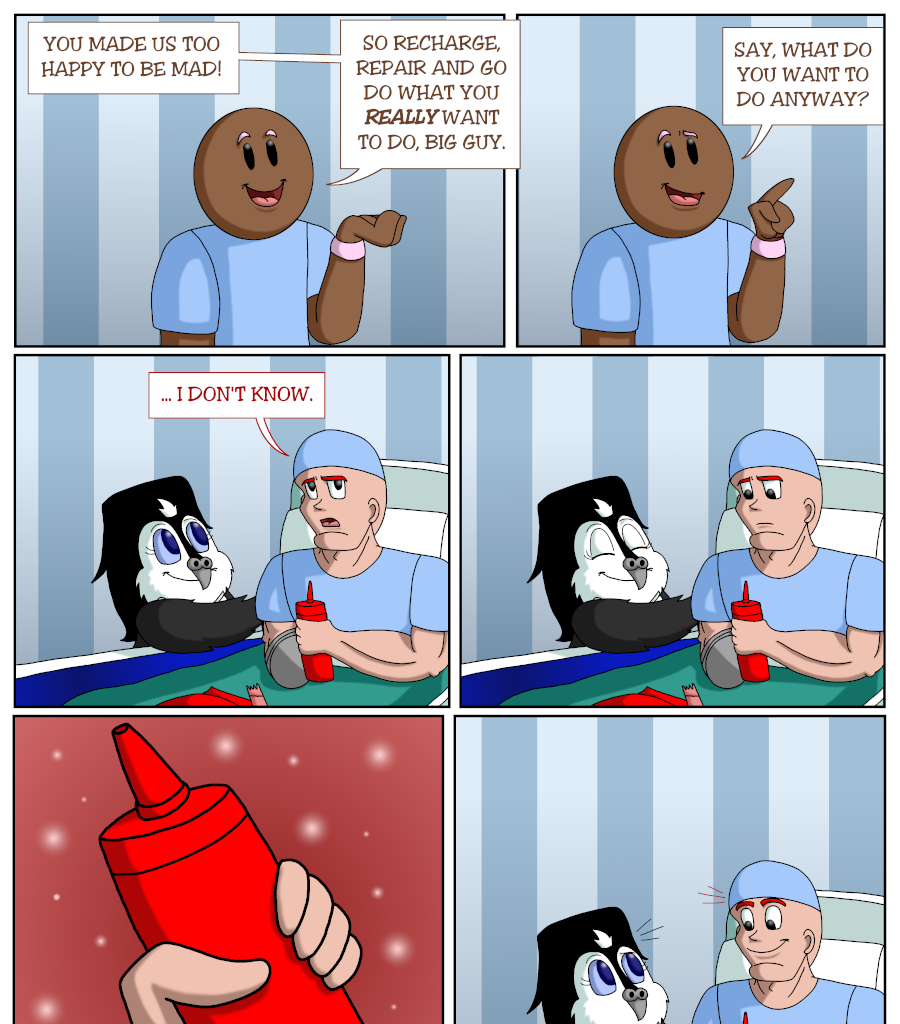 Cupcake War Machine - Episode 8, Page 22: Chapter 7: Warrick's Choice