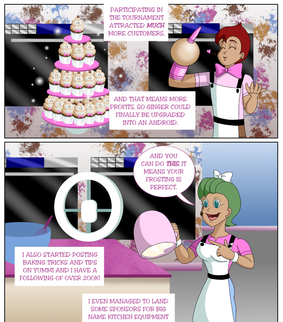 Cupcake War Machine - Episode 9, Page 3: Epilogue: New Orders