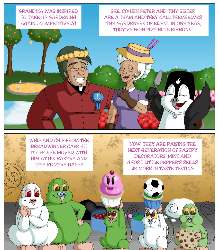 Cupcake War Machine - Episode 9, Page 4: Epilogue: New Orders