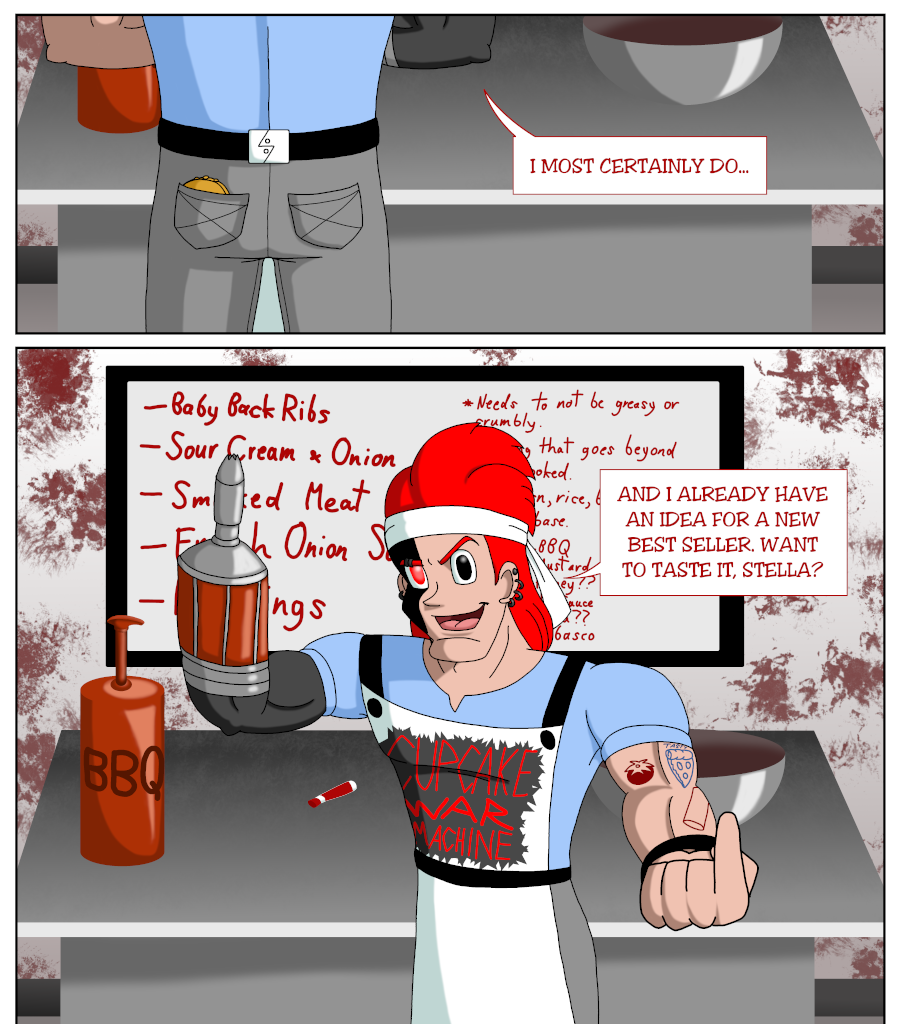 Cupcake War Machine - Episode 9, Page 8: Epilogue: New Orders