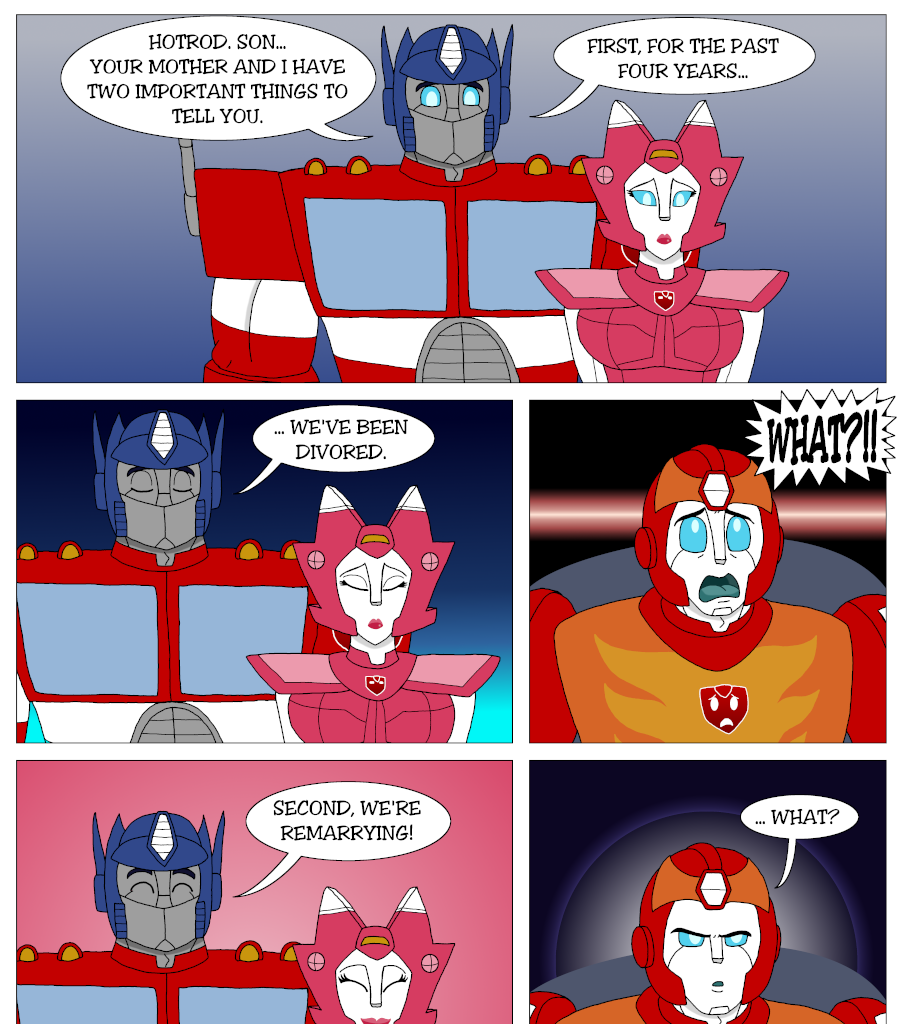 The ReWedding of Optimus Prime and Elita-One - Episode 1, Page 1: Page_1