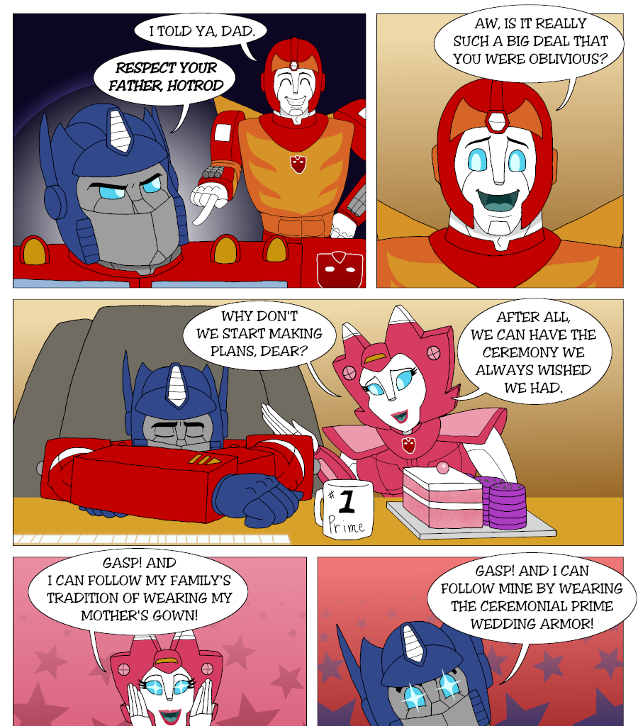 The ReWedding of Optimus Prime and Elita-One - Episode 9, Page 1: Page_9