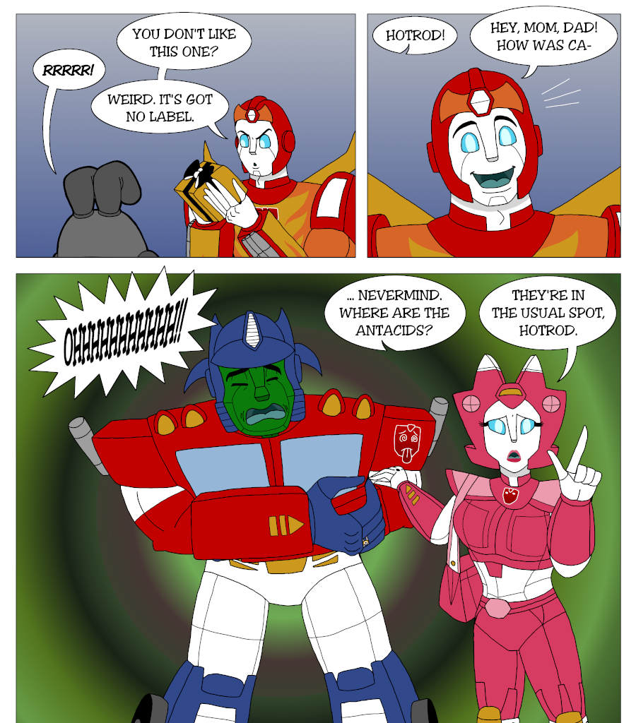 The ReWedding of Optimus Prime and Elita-One - Episode 28, Page 1: Page_28