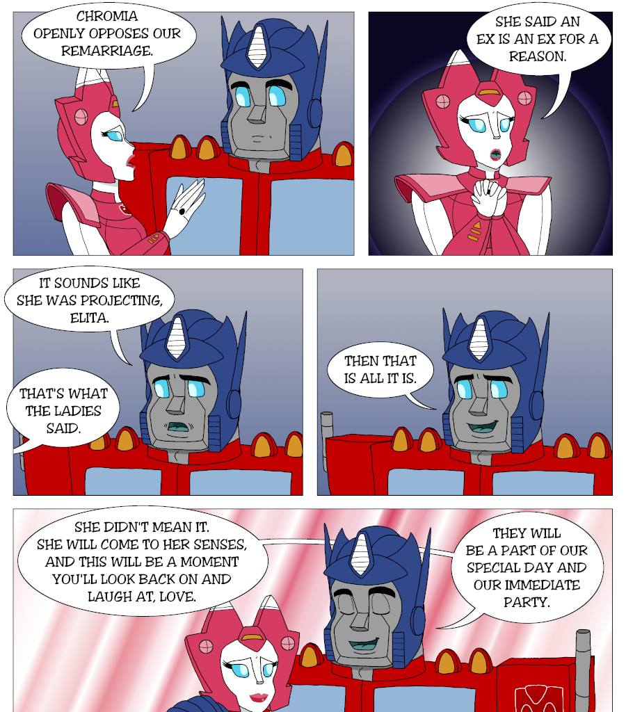 The ReWedding of Optimus Prime and Elita-One - Episode 32, Page 1: Page_32