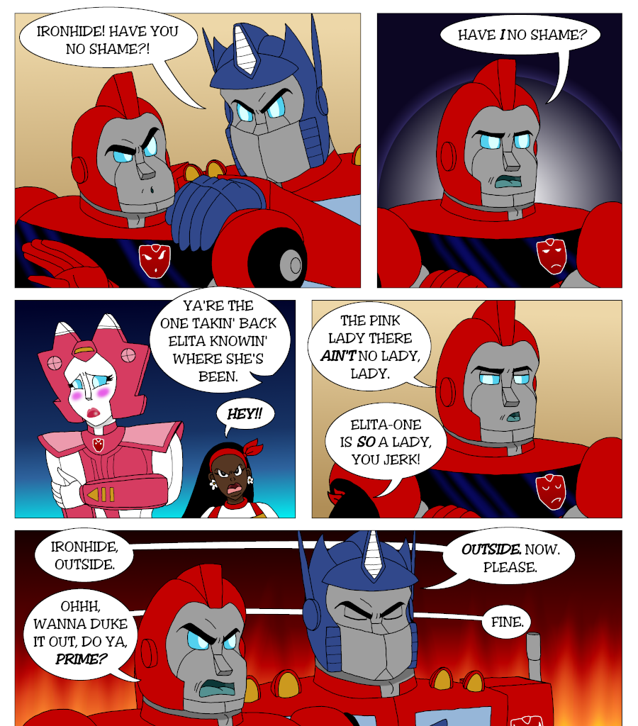The ReWedding of Optimus Prime and Elita-One - Episode 37, Page 1: Page_37