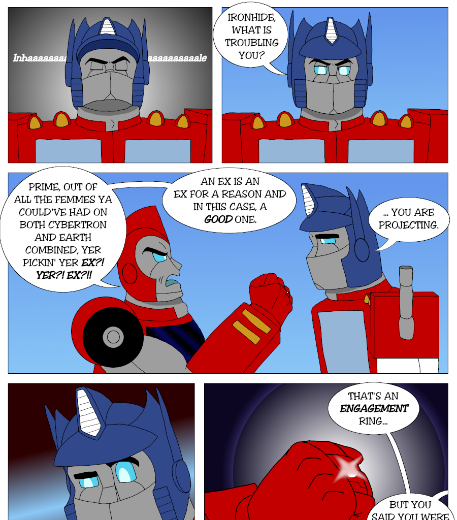 The ReWedding of Optimus Prime and Elita-One - Episode 38, Page 1: Page_38