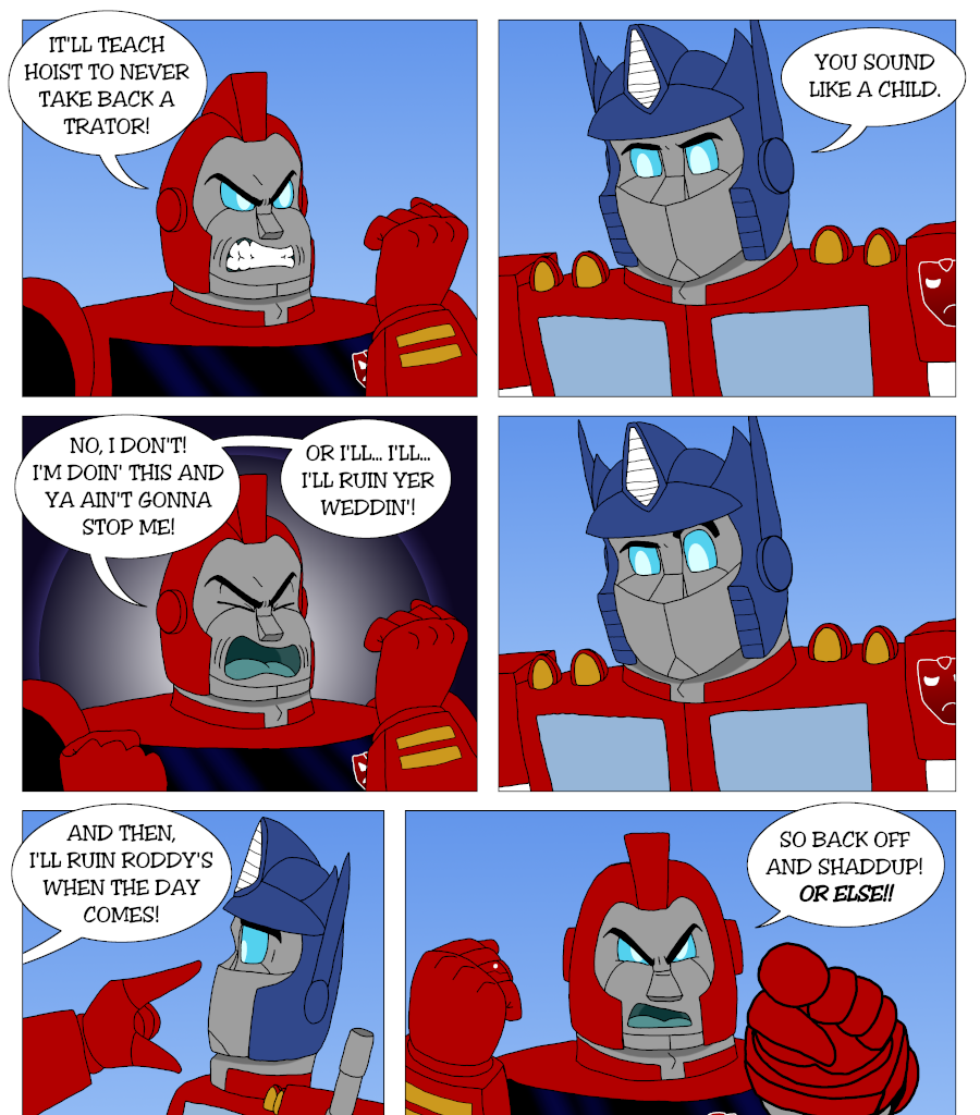 The ReWedding of Optimus Prime and Elita-One - Episode 42, Page 1: Page_42