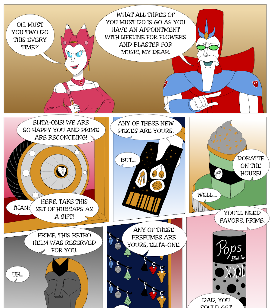 The ReWedding of Optimus Prime and Elita-One - Episode 66, Page 1: Page_66