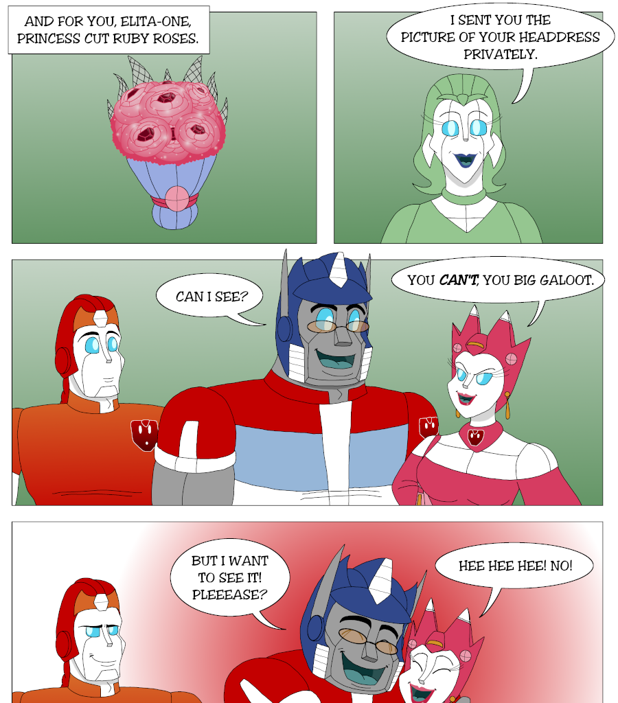 The ReWedding of Optimus Prime and Elita-One - Episode 69, Page 1: Page_69
