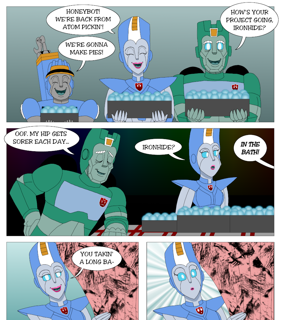 The ReWedding of Optimus Prime and Elita-One - Episode 70, Page 1: Page_70: Atom of my eye