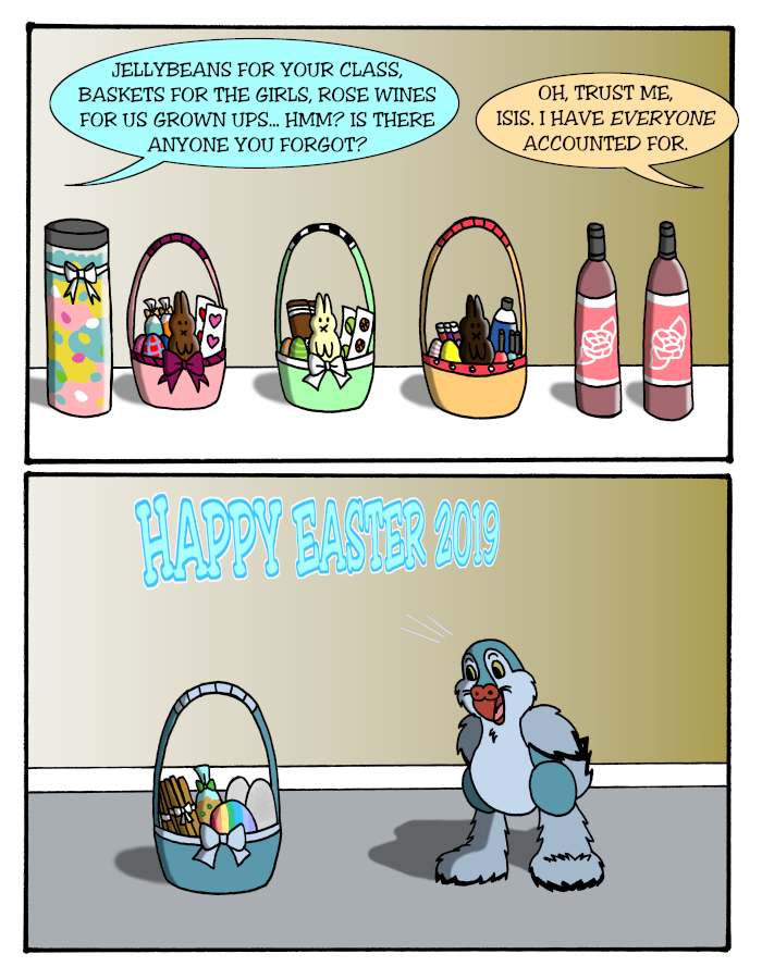 Word is the Bird - Episode 11, Page 1: 11-HappyEaster2019