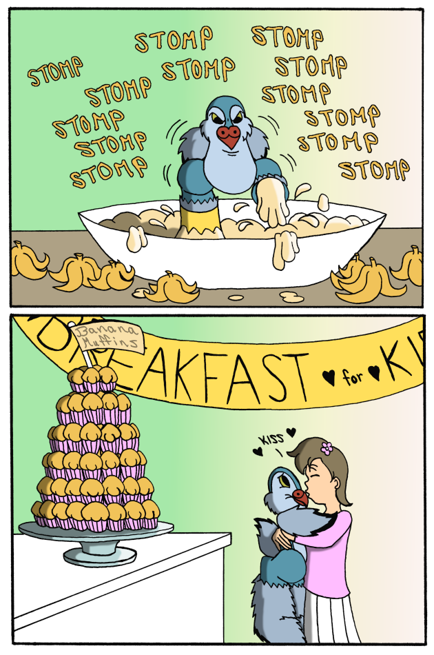Word is the Bird - Episode 19, Page 1: 19-StompOutChildHunger