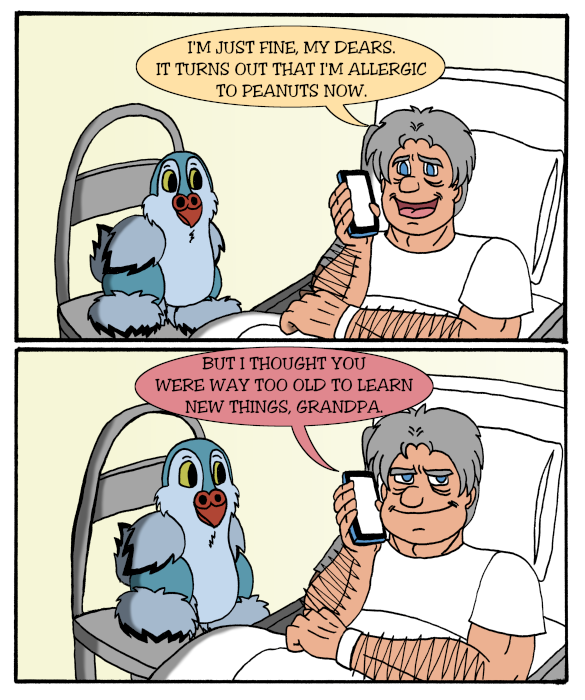 Word is the Bird - Episode 23, Page 1: 23-Emergency-2