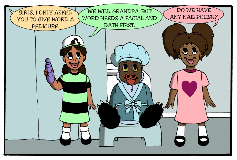 Word is the Bird - Episode 26, Page 1: 26-WordsSpa