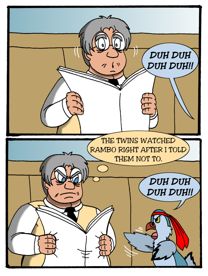 Word is the Bird - Episode 27, Page 1: 27-Rambird