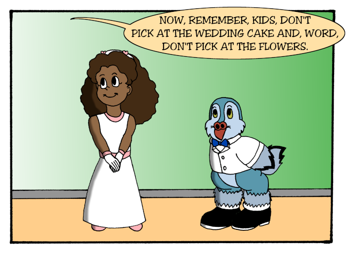 Word is the Bird - Episode 33, Page 1: 33-WeddingParty