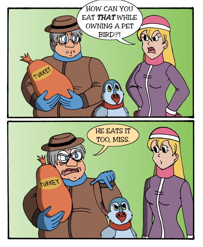 Word is the Bird - Episode 37, Page 1: 37-TalkingTurkey