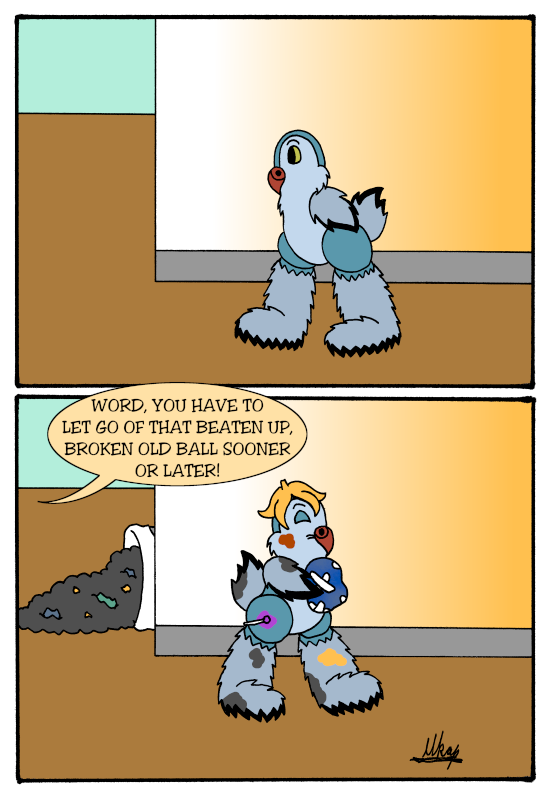 Word is the Bird - Episode 38, Page 1: 38-NotLettingItGo