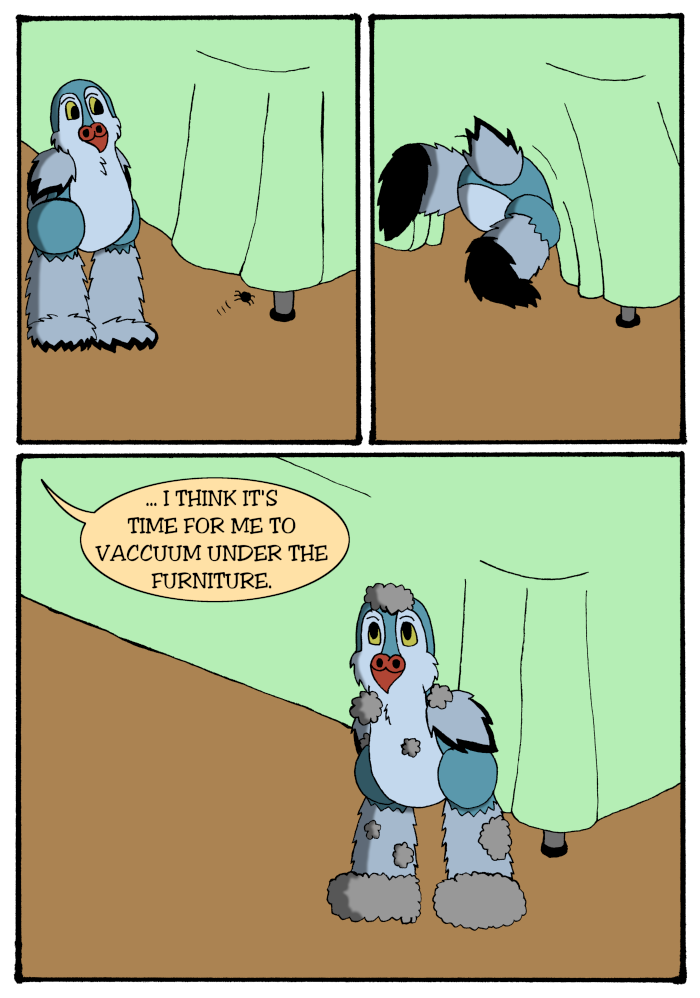 Word is the Bird - Episode 40, Page 1: 40-DustFunnies