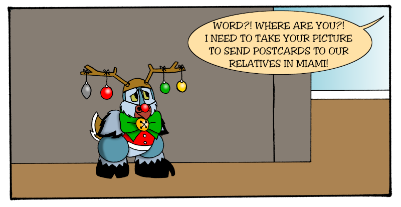 Word is the Bird - Episode 42, Page 1: 42-ChristmasBlues
