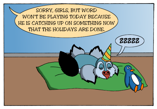 Word is the Bird - Episode 46, Page 1: 1-CatchingUp