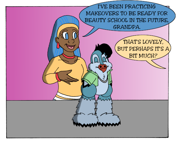 Word is the Bird - Episode 48, Page 1: 3-Makeoverboard