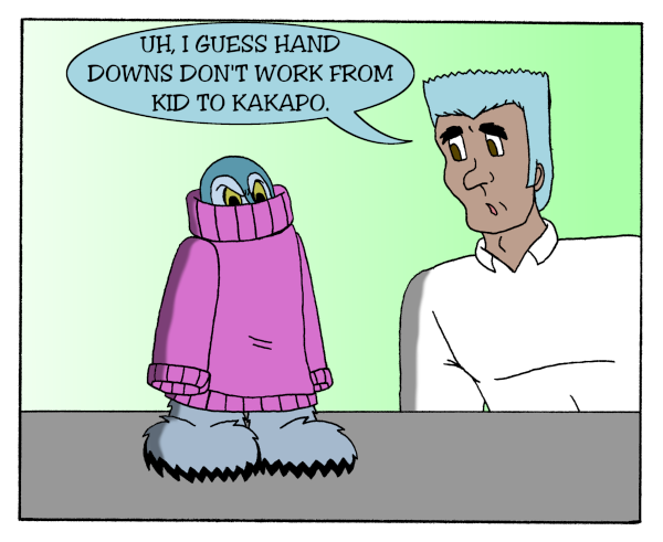 Word is the Bird - Episode 49, Page 1: 4-HandMeDonts