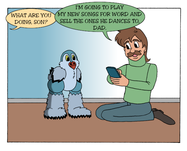 Word is the Bird - Episode 60, Page 1: 15-MusicTest