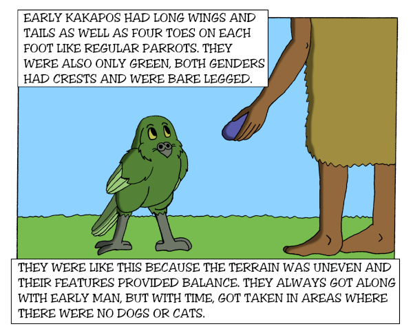Word is the Bird - Episode 63, Page 1: 18-HistoryOfTheKakapo-2