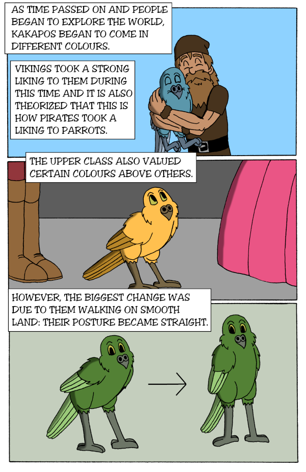 Word is the Bird - Episode 66, Page 1: 18-HistoryOfTheKakapo-5