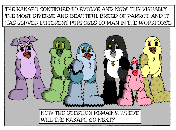 Word is the Bird - Episode 68, Page 1: 18-HistoryOfTheKakapo-7