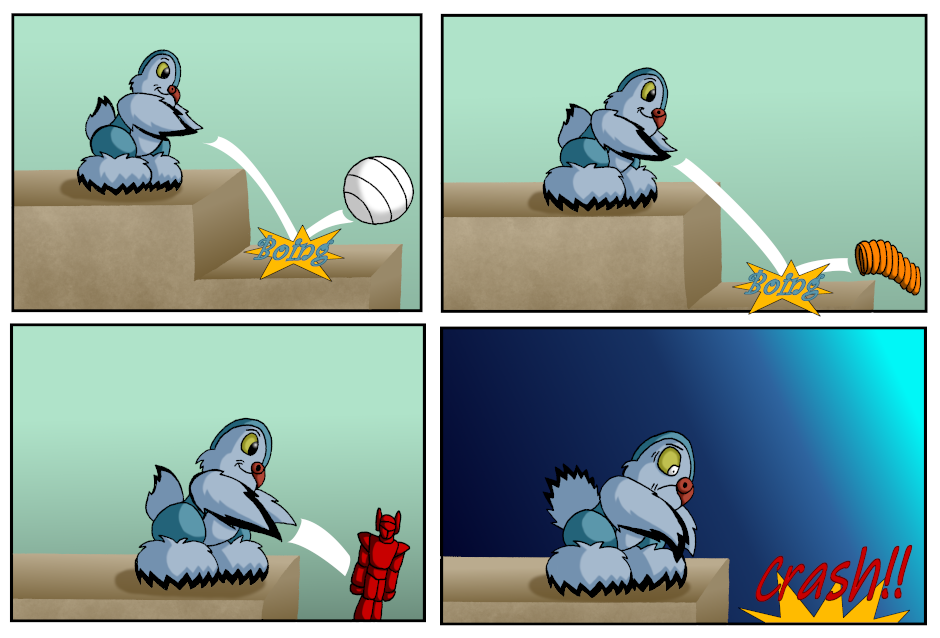 Word is the Bird - Episode 69, Page 1: 2_StairDown