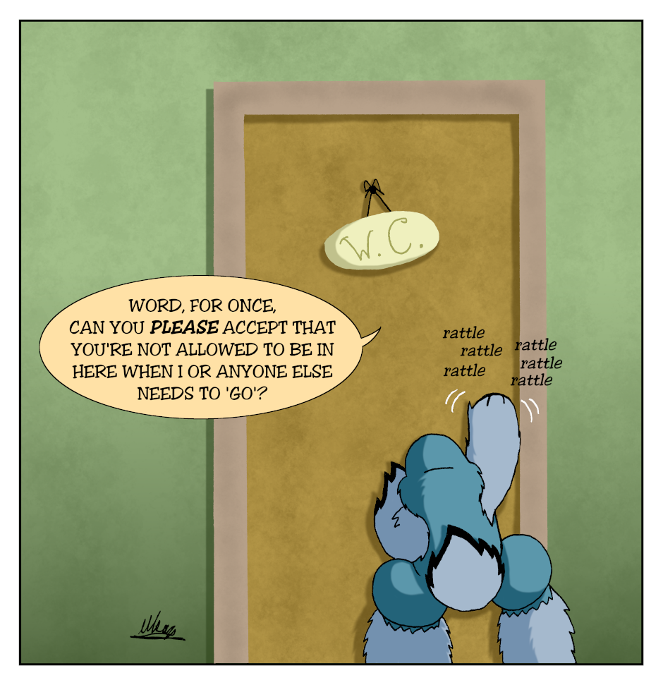 Word is the Bird - Episode 72, Page 1: 5_DoNotEnter