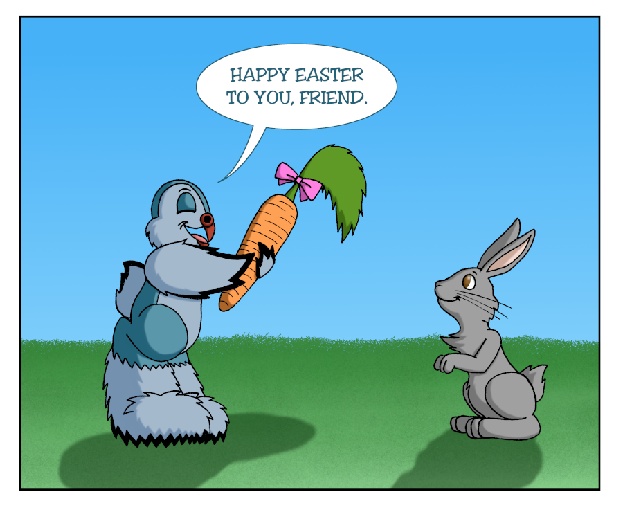 Word is the Bird - Episode 74, Page 1: 7-HappyEaster2022