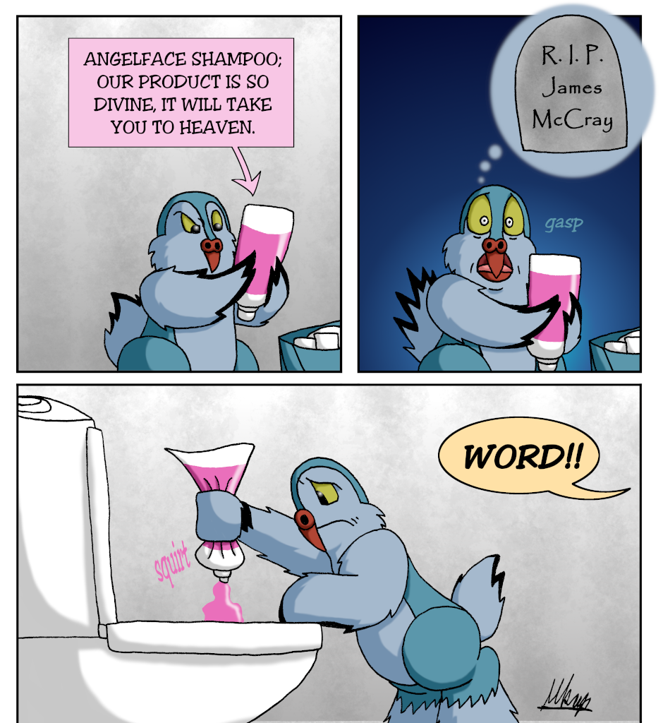 Word is the Bird - Episode 75, Page 1: 8-WarningLabel
