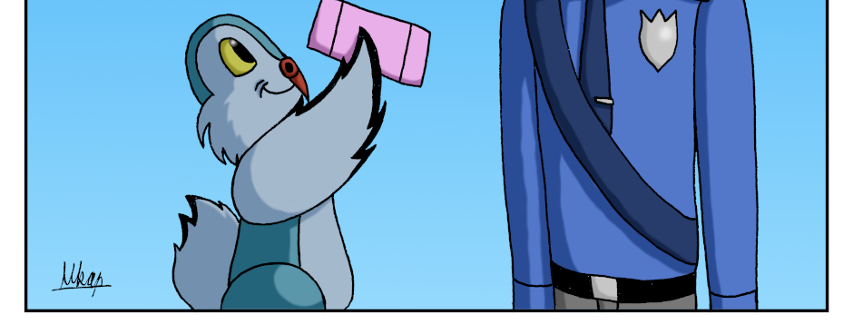Word is the Bird - Episode 76, Page 1: 9_No_Ticket_Please
