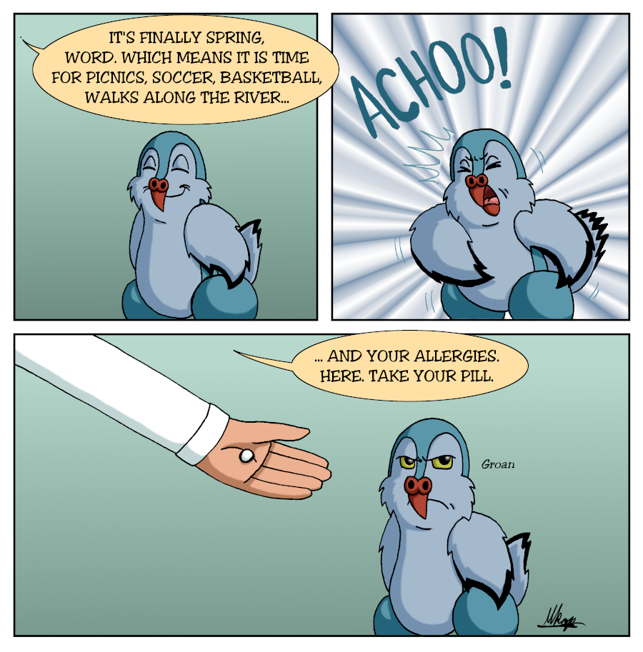 Word is the Bird - Episode 78, Page 1: 11_SpringFevers