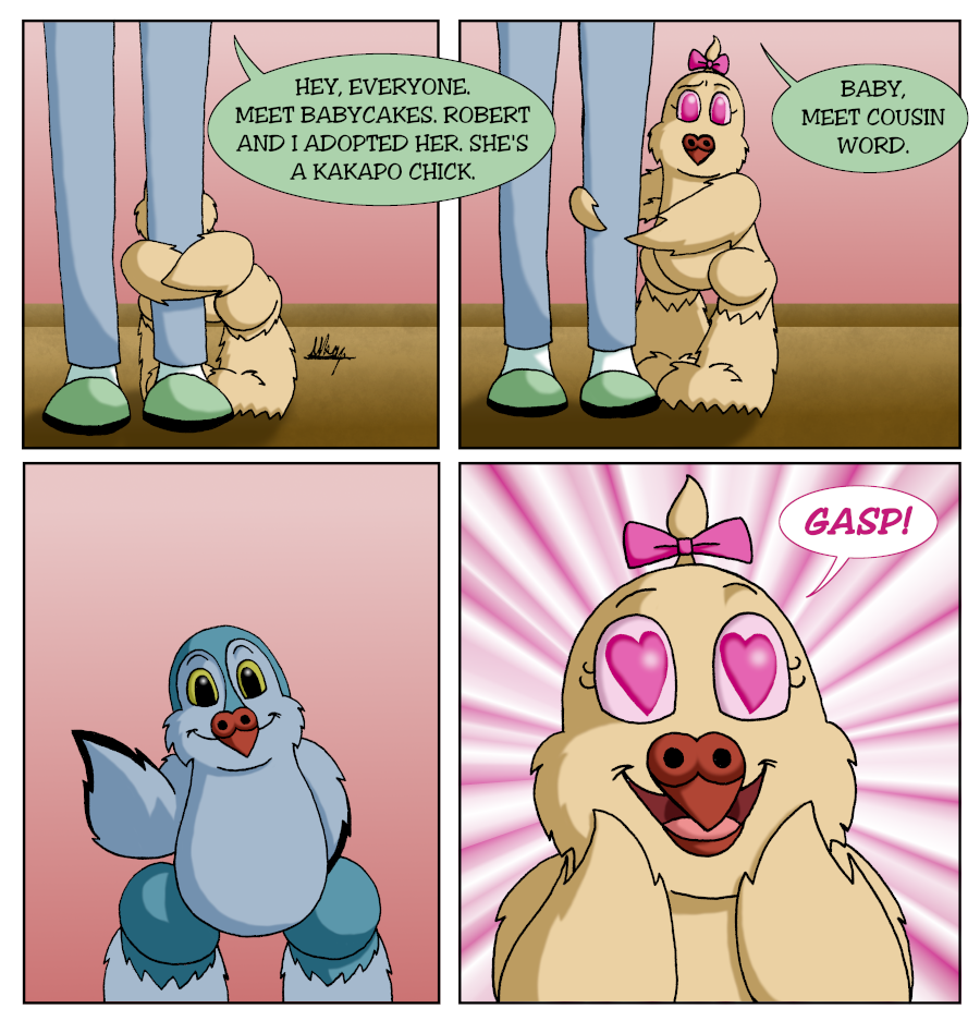 Word is the Bird - Episode 81, Page 1: 14_MeetBabycakes