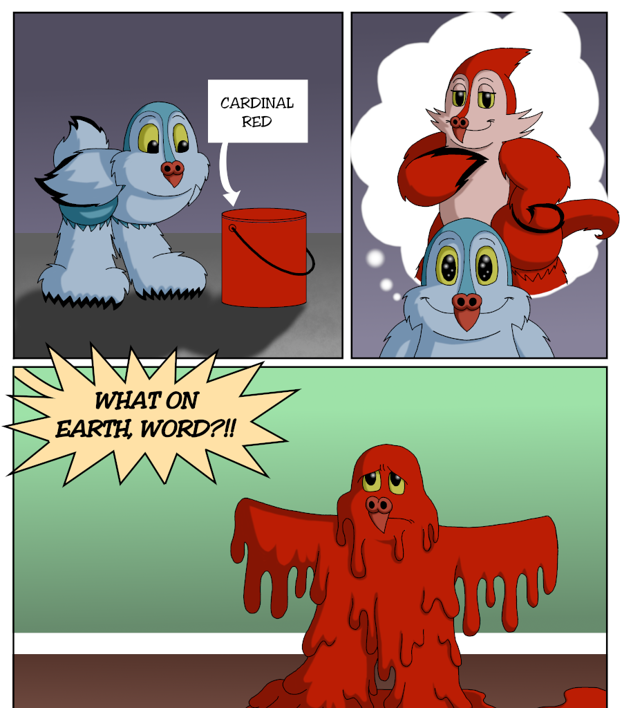 Word is the Bird - Episode 90, Page 1: 23_RedHerring