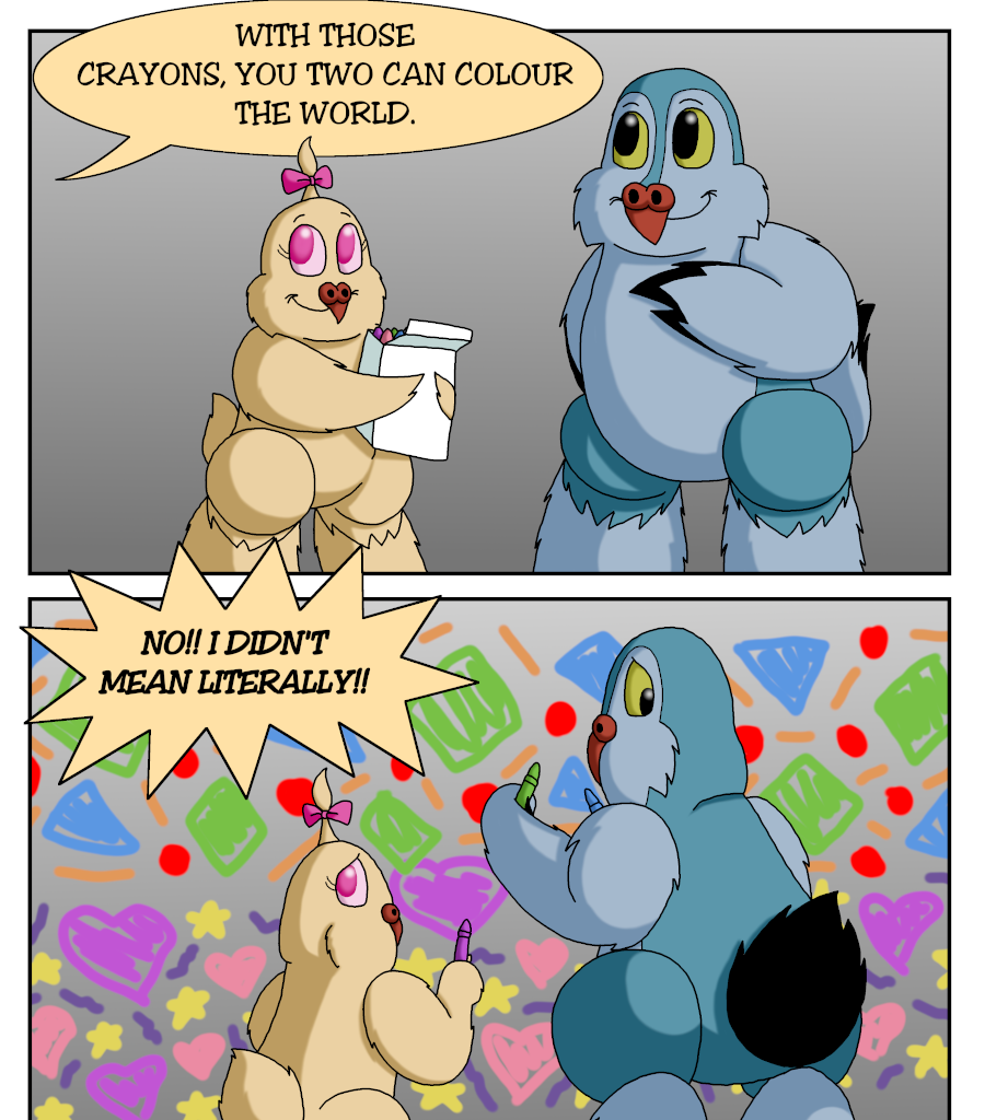 Word is the Bird - Episode 95, Page 1: 28_ColourTheWorld