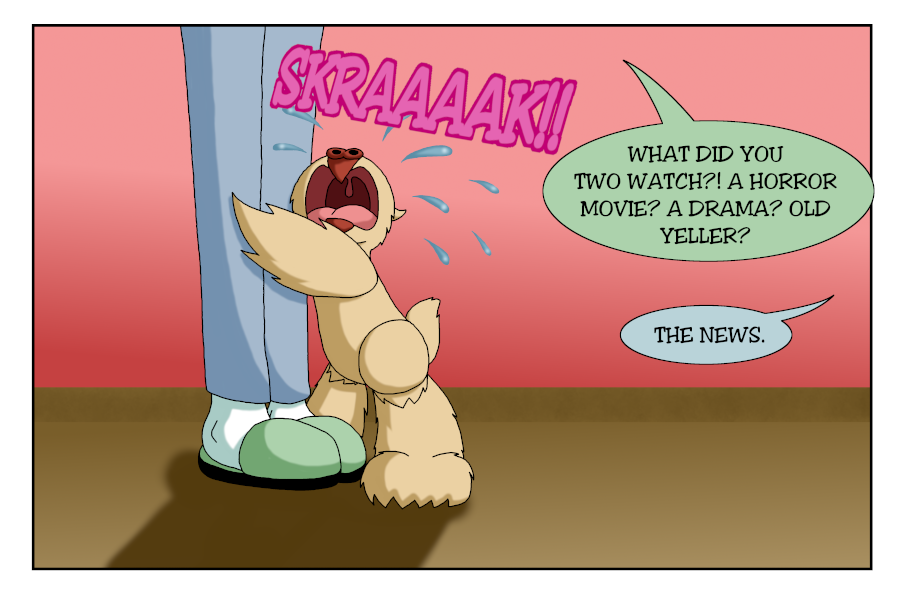 Word is the Bird - Episode 100, Page 1: 33_BadNews