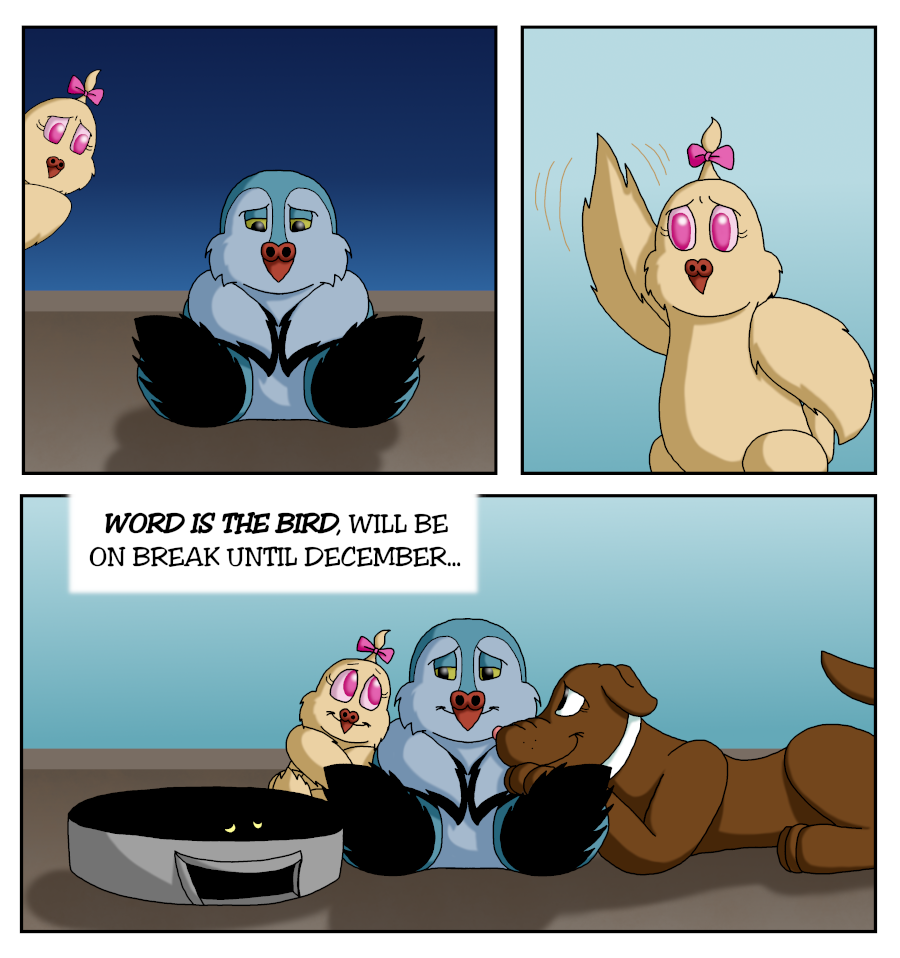 Word is the Bird - Episode 103, Page 1: 36_Hiatus