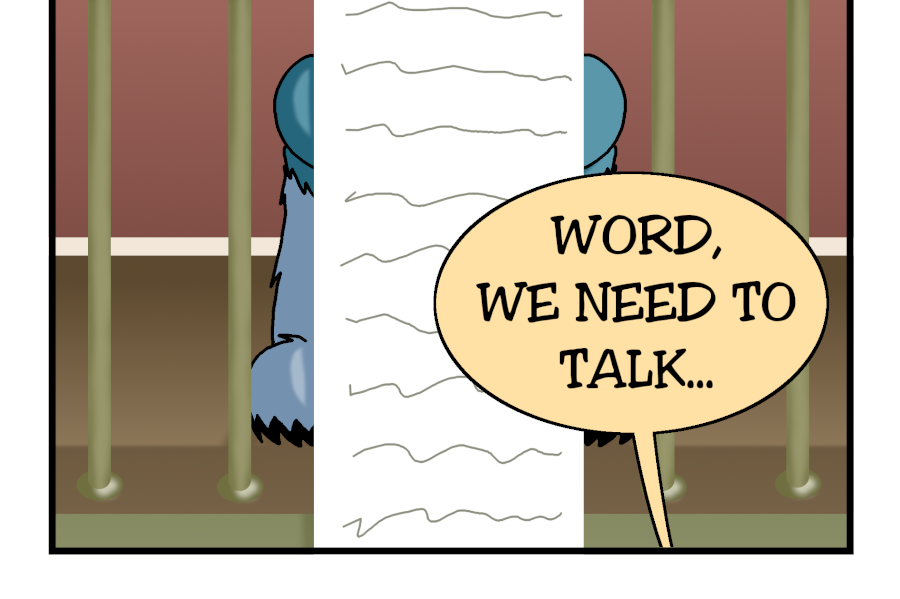 Word is the Bird - Episode 105, Page 1: 38_ChristmasList