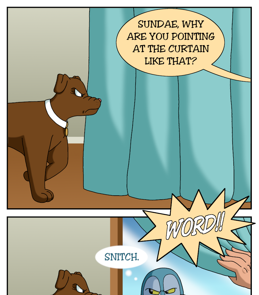 Word is the Bird - Episode 107, Page 1: 40_ScratchAndSnitch
