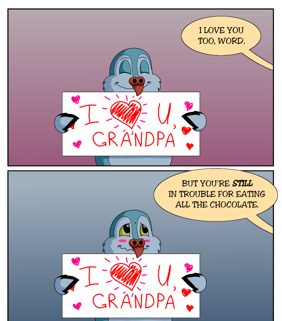 Word is the Bird - Episode 114, Page 1: 6_TroubleWithLove