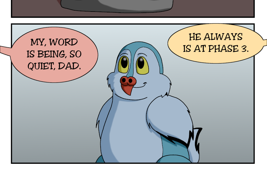 Word is the Bird - Episode 117, Page 1: 9_SplitPersonality
